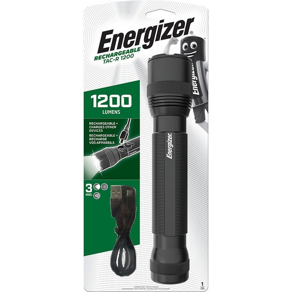 Energizer Tactical Rechargeable 1200 Torch Homebase