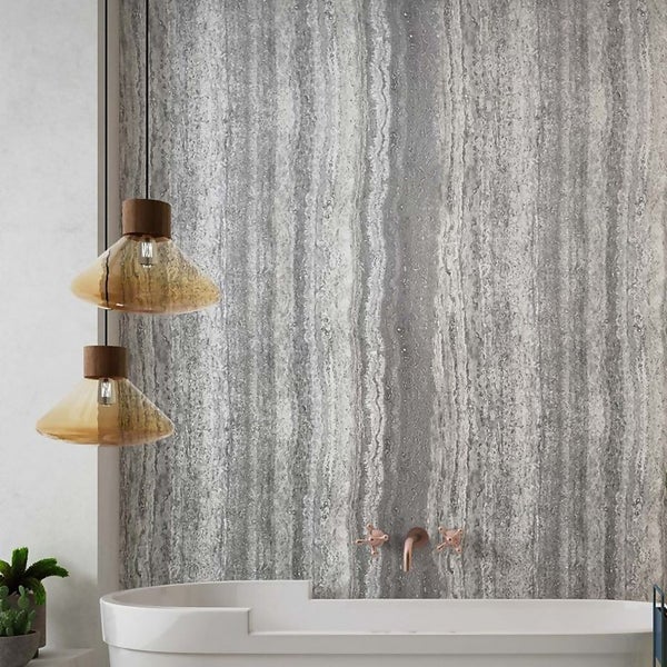 Panel Company Large Jordan Stone Shower Panel Homebase