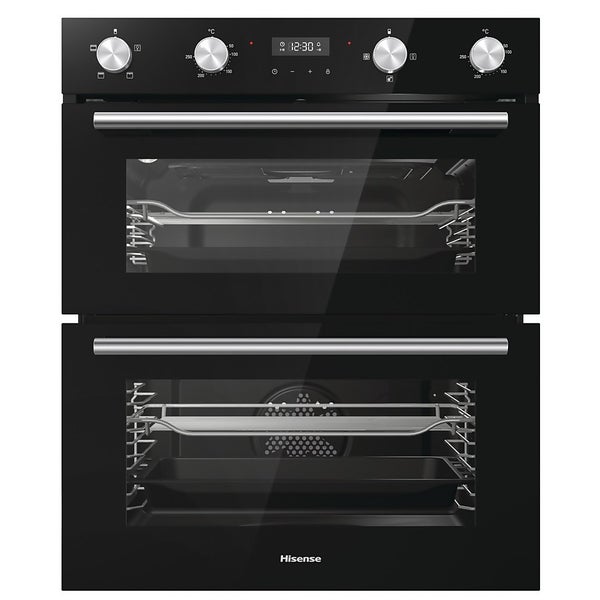 Hisense BID75211BGUK Built Under Double Oven Black Homebase