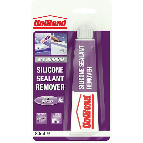 UniBond Silicone Sealant Remover Tube 80ml Homebase