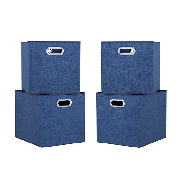 Clever Cube Inserts Set of 4 Steel Blue Homebase