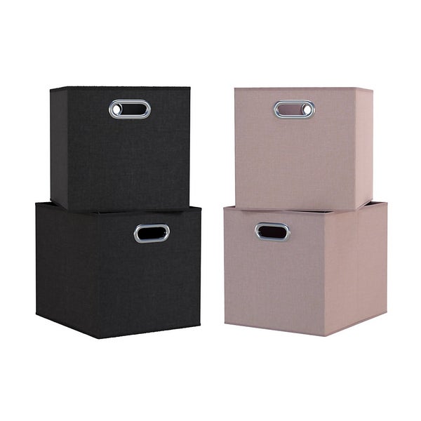 Clever Cube Inserts Set of 4 Pepper & Blush Homebase