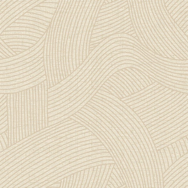 Belgravia Décor Maya Geo Cream Textured Wallpaper Homebase