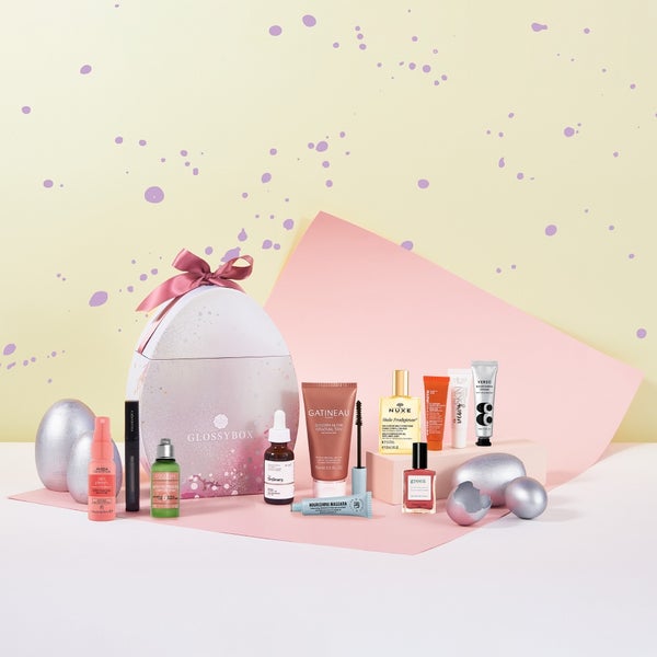 GLOSSYBOX Édition Limitée Œuf de Pâques 2024 Valeur de plus de 160