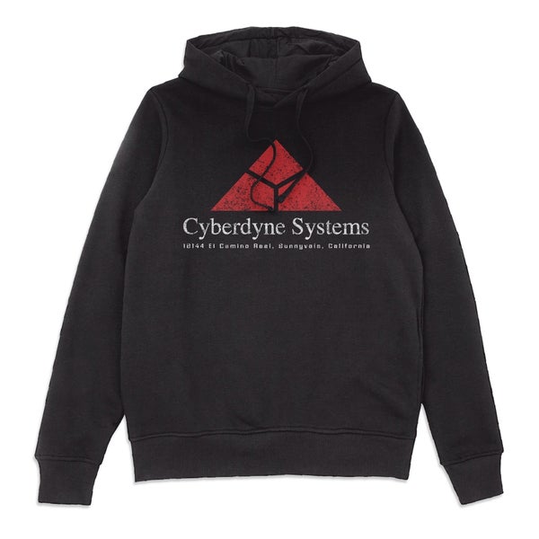 The Terminator Cyberdyne Systems Logo Hoodie Black Clothing Zavvi US
