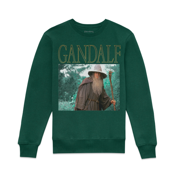 Lord Of The Rings LOTR Gandalf Sweatshirt Green Clothing Zavvi US