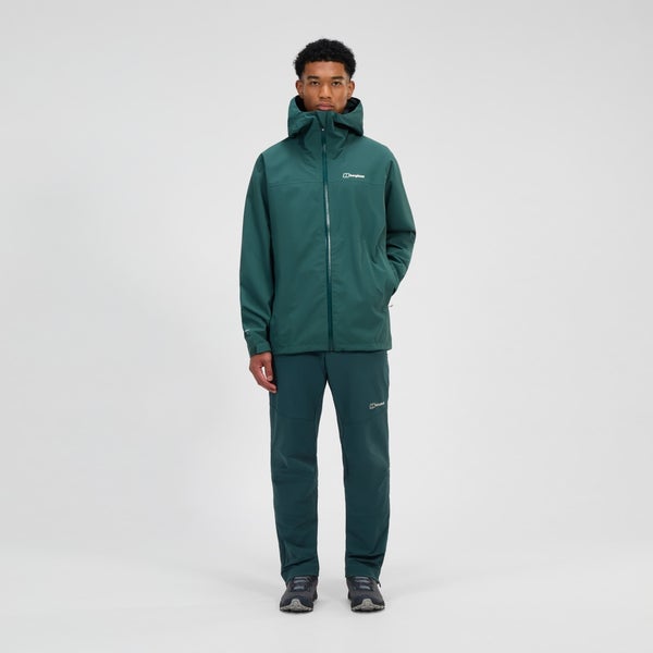 Berghaus Arnaby hooded waterproof jacket in red