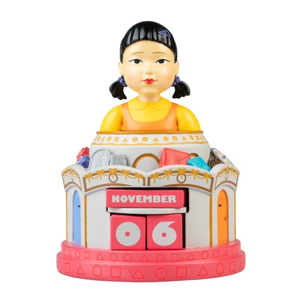 Squid Game 3D Perpetual Calendar IWOOT UK