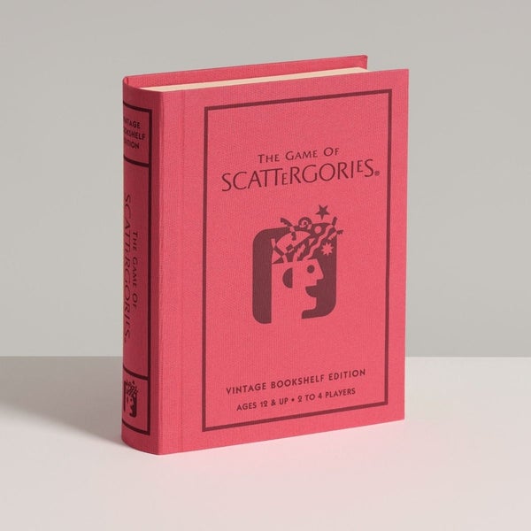 Scattergories Vintage Bookshelf Edition Merchandise Zavvi US