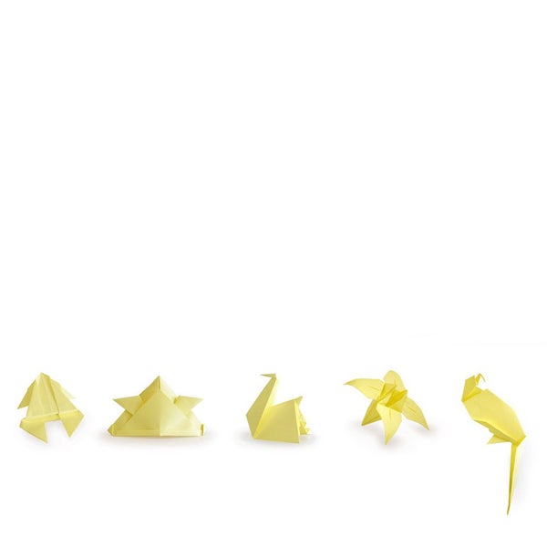 Origami Note Pad Origami Sticky Note Pad Traditional Gifts - Zavvi UK