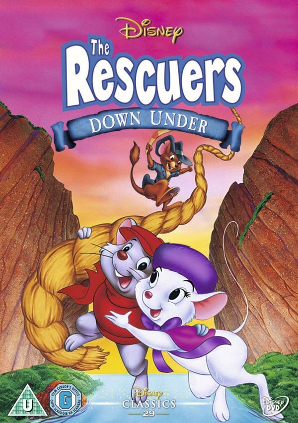 The Rescuers Down Under DVD Zavvi UK