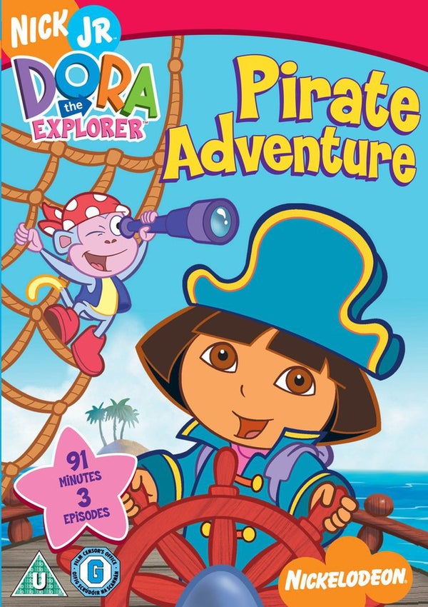 Dora The Explorer - Pirate Adventure DVD - Zavvi UK