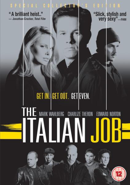 The Italian Job (2003) DVD Zavvi UK