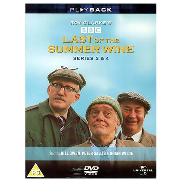 Last Of The Summer Wine - Series 3 & 4 DVD - Zavvi UK