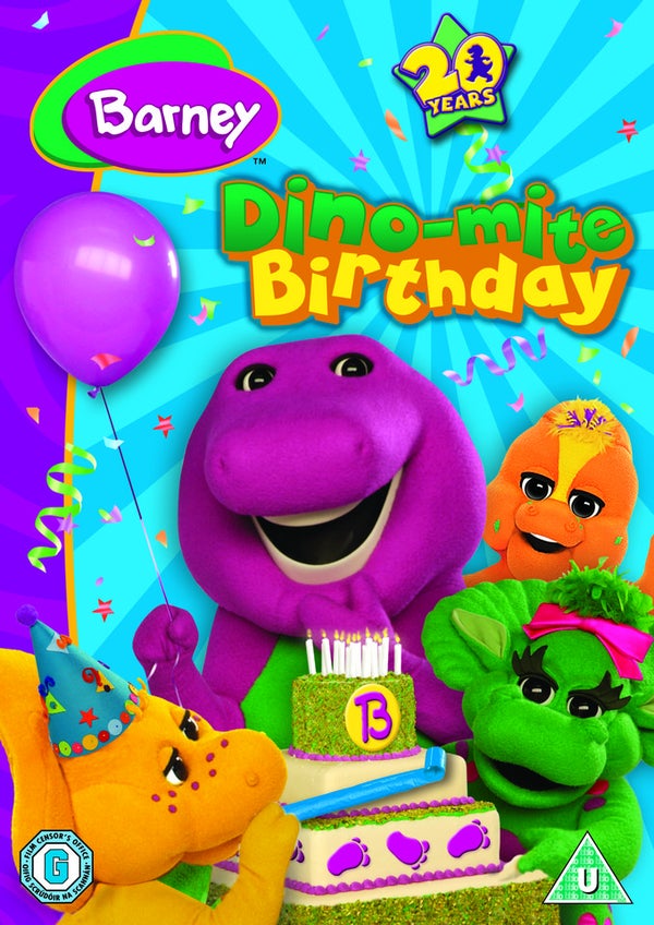 Barney - Dino-Mite Birthday