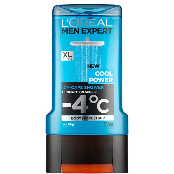 L'Oréal Men Expert Invincible Sport 5in1 Shower Gel 300ml LOOKFANTASTIC