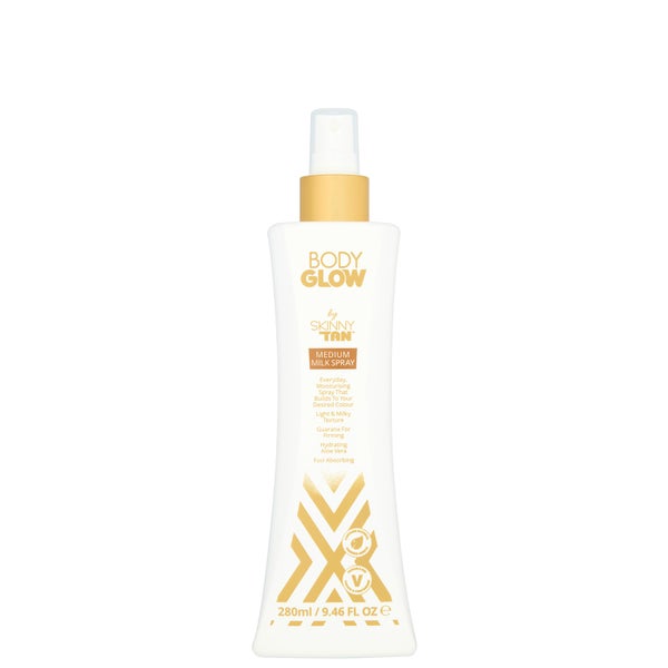 Loção Body Glow da SKINNY TAN Light 280 ml LOOKFANTASTIC