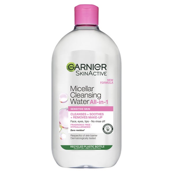 Garnier Micellar Water Range LOOKFANTASTIC UK