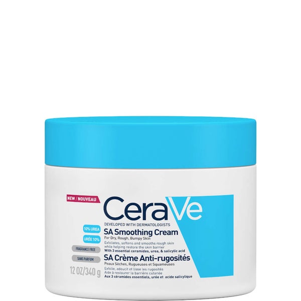 CeraVe SA Smoothing Cleanser with Salicylic Acid for Dry, Rough & Bumpy