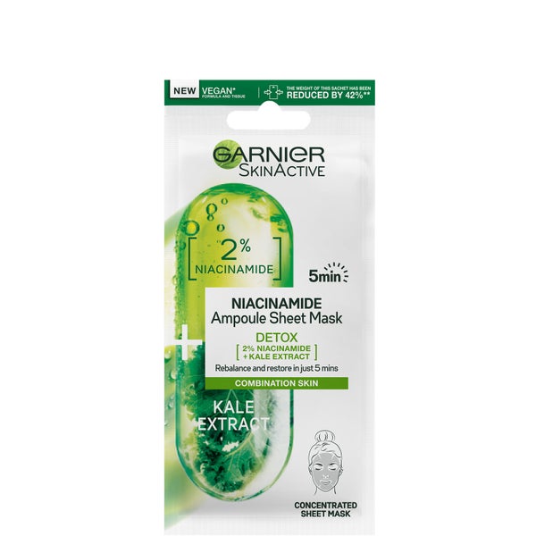 Garnier Face Mask Garnier Sheet Mask LOOKFANTASTIC UK
