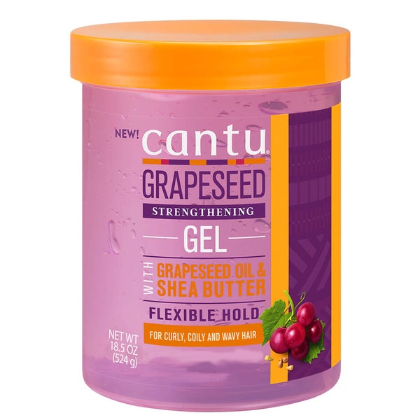 Cantu Shea Butter Flexible Hold Strengthening Styling Gel with Jamaican