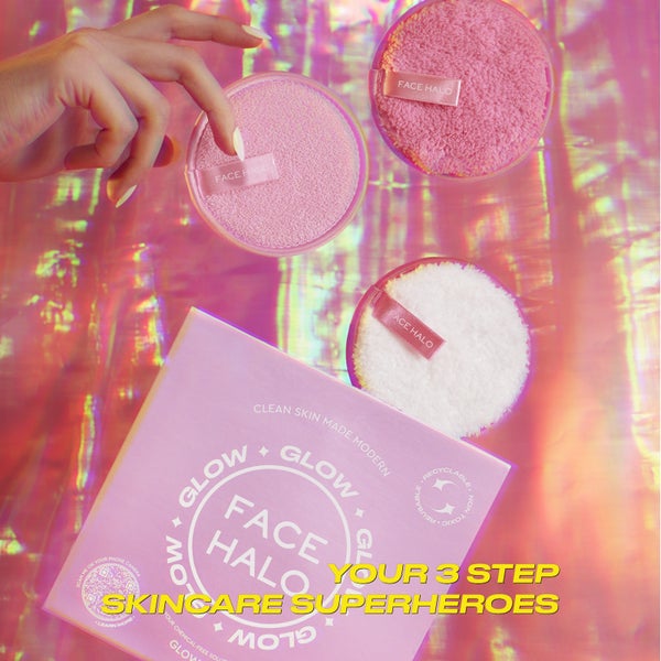 Face Halo The Modern Makeup Remover PRO 3 Pack LOOKFANTASTIC