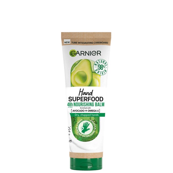 NEW Garnier Hand Superfood, Repairing Hand Cream, with Cocoa and