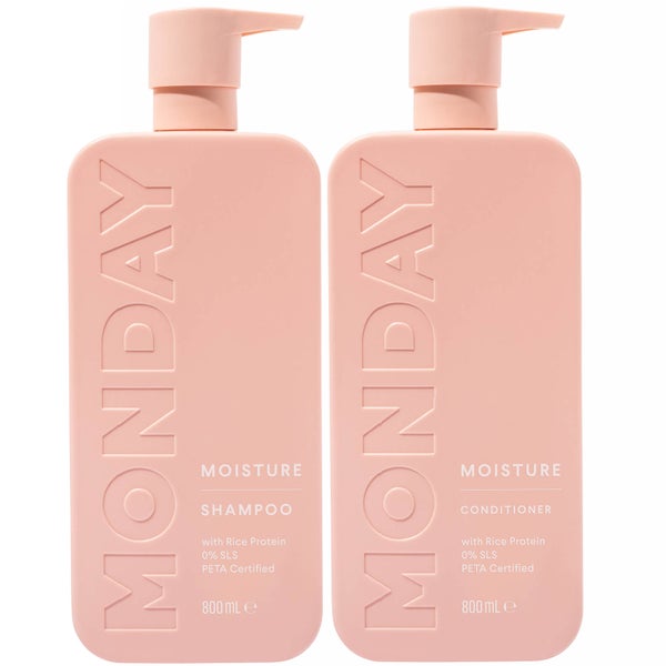 MONDAY Haircare Moisture Shampoo and Conditioner Duo LOOKFANTASTIC