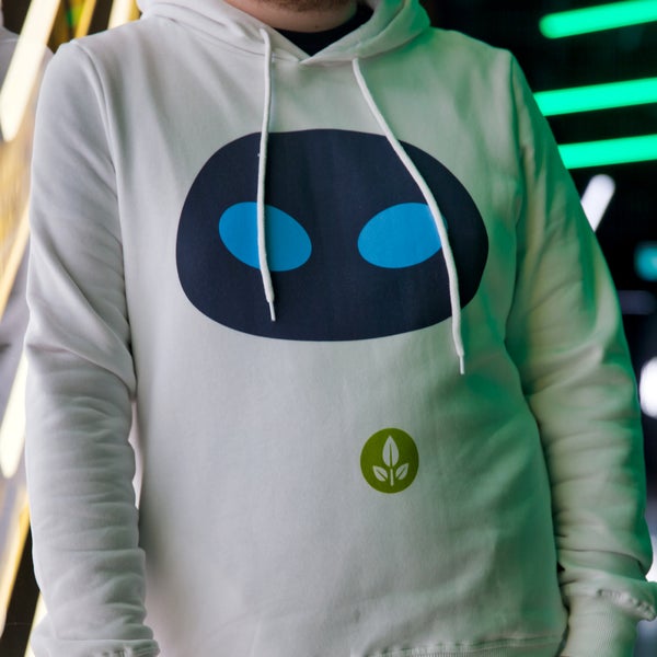 Wall.E Eve's Face Hoodie