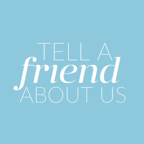 Step 1 tell a friend about us. Share your unique referral code or link with a friend!