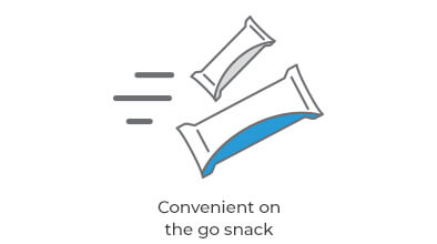 Convenient on the go snack