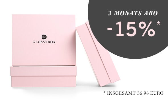 GLOSSYBOX Beauty Box 3-Monats-Abo