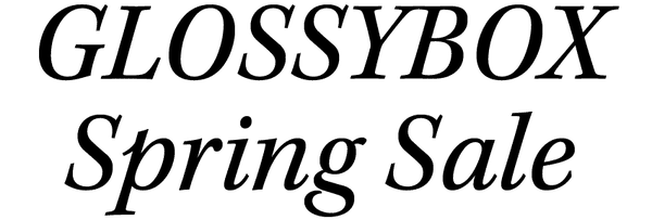 GLOSSYBOX Spring Sale