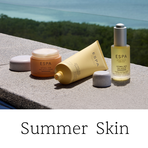 Summer Skin Active Nutrients serums moisturisers SPF optimal pro