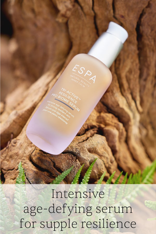 intensive age defying serum for supple resilience pro biome skin barrier