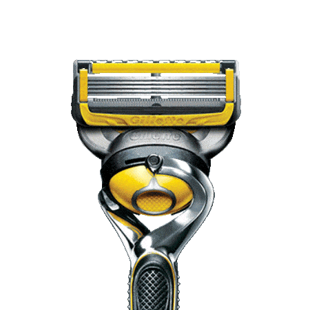 Gillette Fusion ProShield Flexball razor with pivoting razorhead