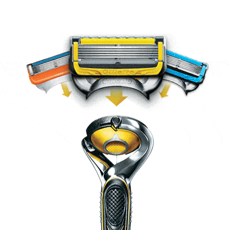 Gillette Fusion ProShield compatible with all other razor heads