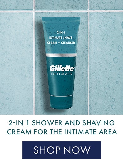 2-in-1 Shower and Shaving cream for intimate area