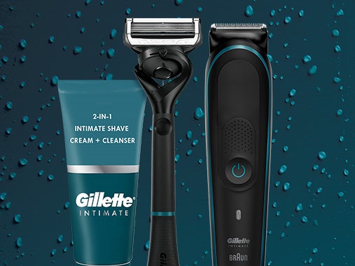 GILLETTE MALE INTIMATE GROOMING AND PUBIC CARE