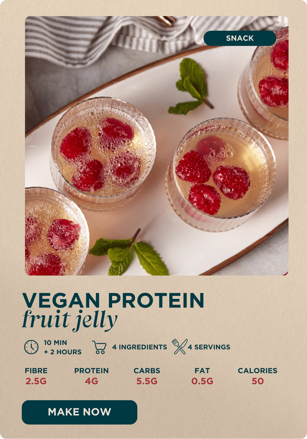Vegan Protein Fruit Jelly