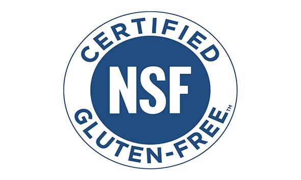 NSF Certified Gluten Free