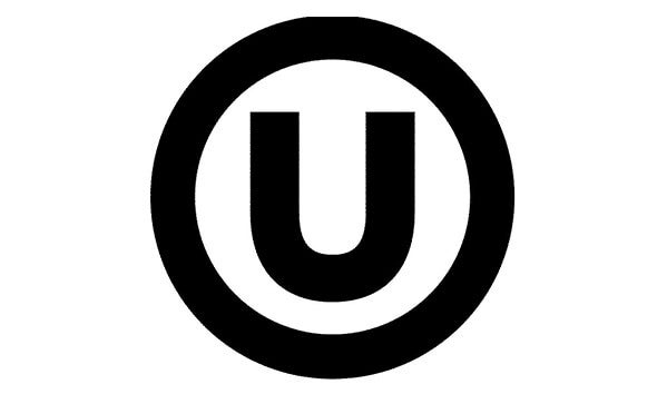 Logo – lettera U dentro un cerchio. U Kosher.