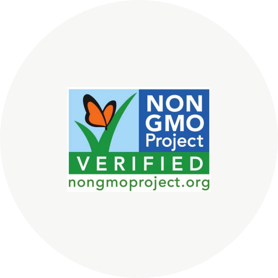 Logo del Non -GMO Project Verified.