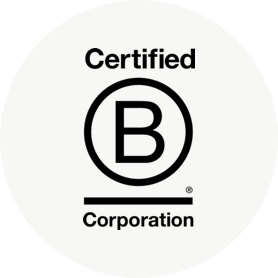 Logo della Certificazione B Corp.