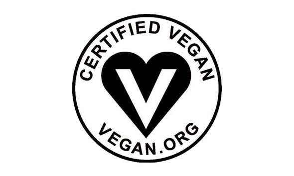 Logo che indica che un prodotto è certificato vegano.