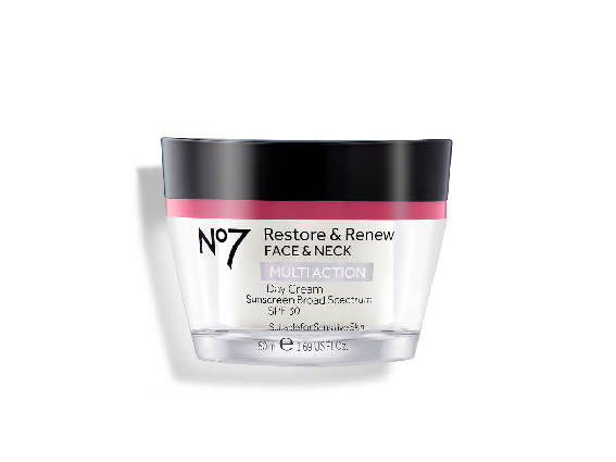 Restore & Renew Multi Action Face & Neck Day Cream SPF 30