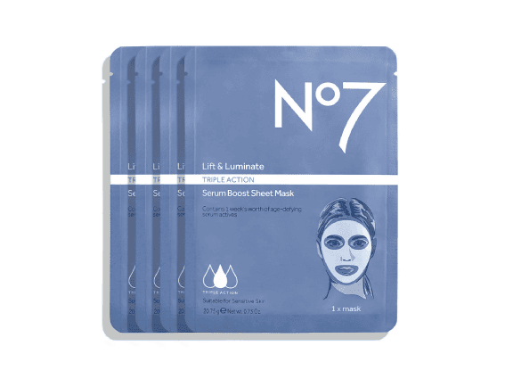 Lift & Luminate Triple Action Serum Boost Sheet Mask