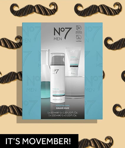 GET YOUR MOVEMBER ESSENTIALS Save 25% on Shave Care Duo