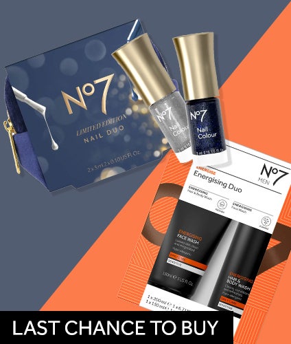 Save up to 1/2 price on No7 Outlet