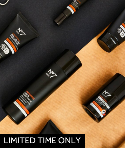 No7 Men's skincare